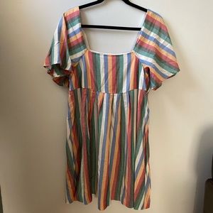 Madewell rainbow dress